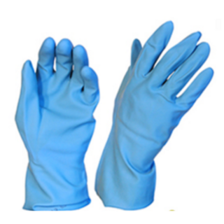 Rubber Gloves Silverline Blue X-LARGE - Pomona