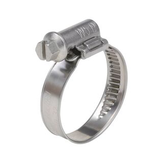 Wurth A4 Stainless Steel Hose Clamp, 8-16MM