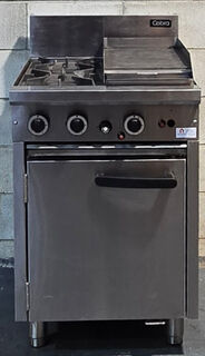 Cobra 2 Burner + Griddle Range with Static Oven - Used - Nat Gas - $2650 + GST