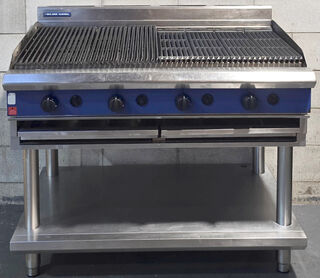 Blue Seal Char Grill on Leg Stand 1200mm - Used - LPG - $3695 + GST