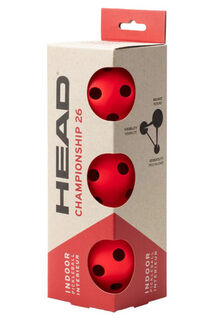 Head Championship 26 Hole Indoor Pickleball 3 Pack