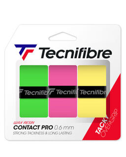 Tecnifibre Contact Pro Overgrip Assorted Fluro