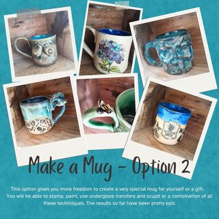 Make a Mug Workshop Option 2 - Sunday 4th May 25