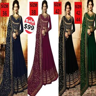 Designer  Anarkali Suit -Readymade