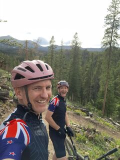 Brek Epic, Colorado USA in the Men's Lazy Fern Summer Jersey