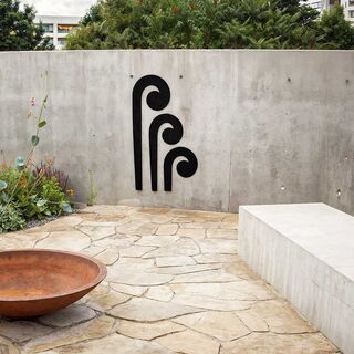 Outdoor Garden Art - Koru Unfurling - 3 Piece Set