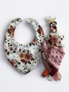 Snuggly and matching bib