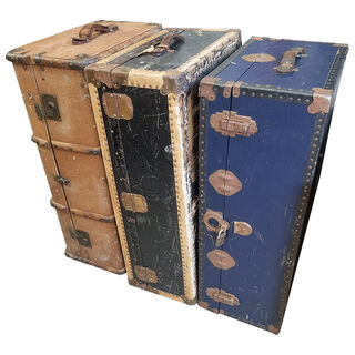 Large Travel Trunks Assorted