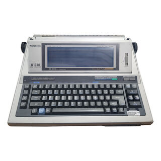Typewriter #7 - Electronic Panasonic KX-W1030 1980’s (H: cm x L: cm x D: cm)