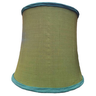 Standing Lamp Shade #10 - XL Tapered Drum Shape Green (H: 54cm x Top: 53cm x Bottom: 60cm)
