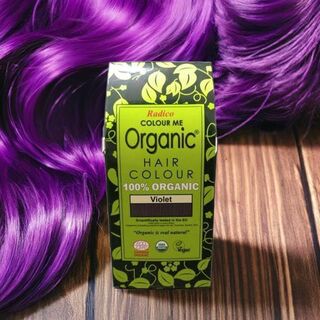 Organic Henna Violet Radico 100 percent Cert