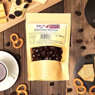 Chocolate raisins 100g