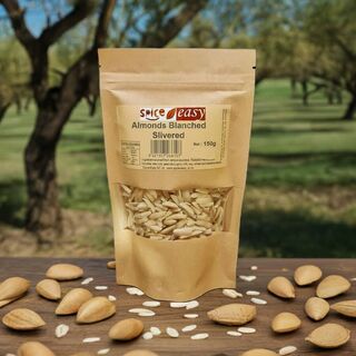 Almond Blanched Slivered 150g