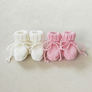 Merino Hand Knit Booties