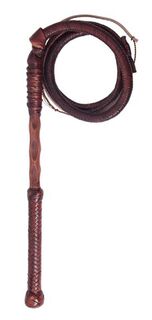 Double Hill Stockwhip with Cane Handle