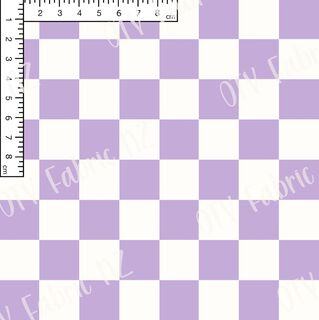 Pastel purple check