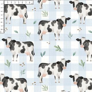 Gingham cows