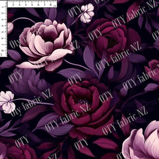 Plum garden floral