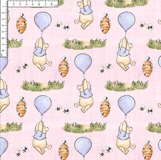 Pink linen bear