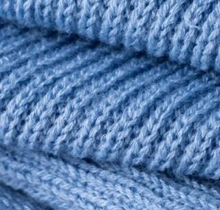 Sky blue knit