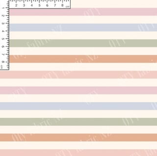 Pastel stripe coord