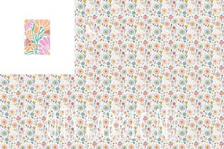 Pastel abstract floral rapport