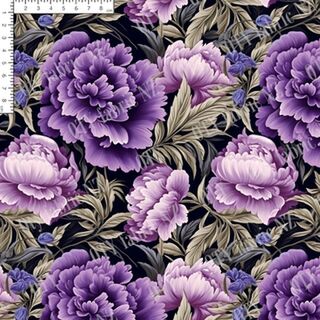 Purple peonies
