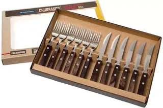 Tramontina Churrasco Steak Knife Set 12pc