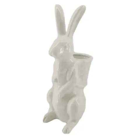 RABBIT w/ BASKET ON BACK SITTING
