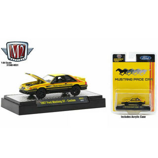 M2 Machines Ford Mustang Pace Car 1987 Ford Mustang GT - Custom 1/64