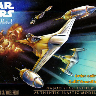 Star Wars Naboo Starfighter AMT Snap Model Kit