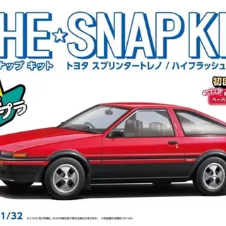 Aoshima 1/32 SNAP KIT #16-B Toyota Sprinter Trueno (Hi-Flash Two-Tone)