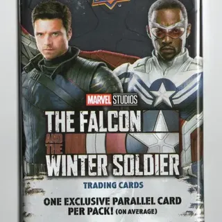 UpperDeck Marvel Studios The Falcon and The Winter Soldier Trading Cards - 6 card pack