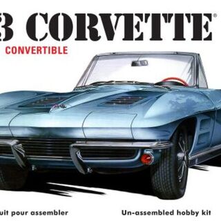 1963 Chev Corvette Convertible 1/25 AMT