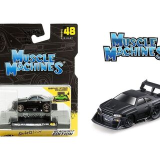 Muscle Machines #48 Liberty Walk 1999 Nissan Skyline GT-R (R34) Blackout Edition