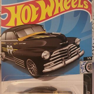 Hot Wheels Rod Squad 1/5 1947 Chevy Fleetline - Mooneyes Black