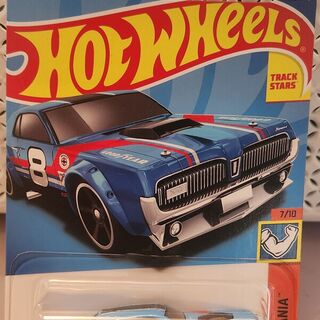 Hot Wheels Muscle Mania 7/10 1968 Mercury Cougar - Race Car