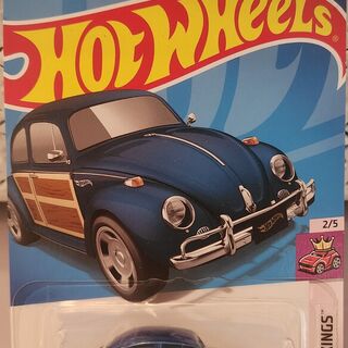 Hot Wheels Compact Kings 2/5 Volkswagen Beetle - Blue