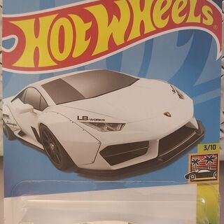 Hot Wheels HW Exotics 3/10 LB-Works Lamborghini Huracan Coupe - White