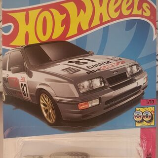 Hot Wheels HW The 80s 1/10 1987 Ford Sierra Cosworth  - Silver