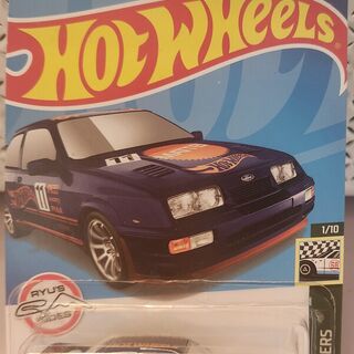 Hot Wheels Retro Racers 1/10 1987 Ford Sierra Cosworth - Dark Blue