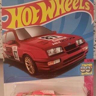 Hot Wheels Retro Racers 1/10 1987 Ford Sierra Cosworth - Red