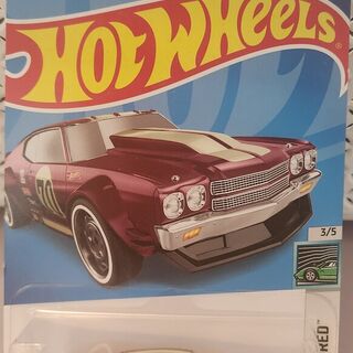 Hot Wheels HW Contoured 3/5 1970 Chevy Chevelle  - Purple