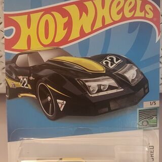 Hot Wheels HW Contoured 1/5 1976 Greenwood Corvette