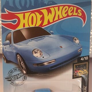 Hot Wheels Nightburnerz 4/10 1996 Porsche Carrera - Blue