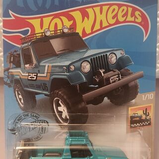 Hot Wheels Baja Blazers 1/10 1967 Jeepster Commando - Blue