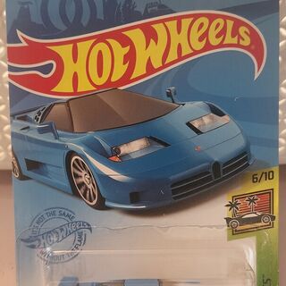 Hot Wheels HW Exotics 6/10 1994 Bugatti EB110 SS - Blue