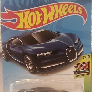 Hot Wheels HW Exotics 7/10 2016 Bugatti Chiron - Blue