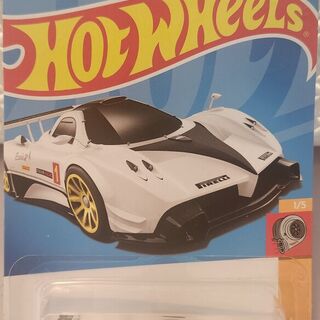 Hot Wheels HW Turbo 1/5 Pagani Zonda R - White