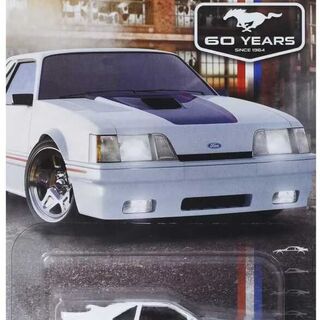 Hot Wheels Silver Series The Mustang 60 Years '84 Ford Mustang SVO 1/64